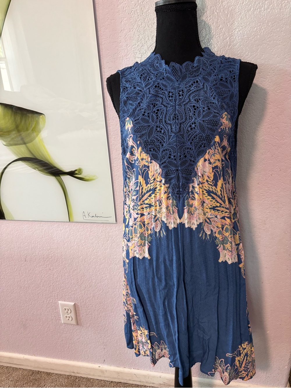 Intimately by Free People boho dress size medium